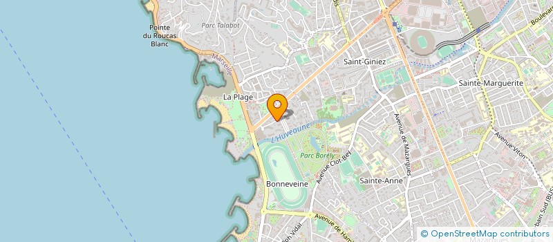 localisation de l'entreprise LE PASSE MURAILLES à MARSEILLE