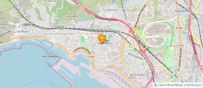 localisation de l'entreprise LE PASSET à MARSEILLE