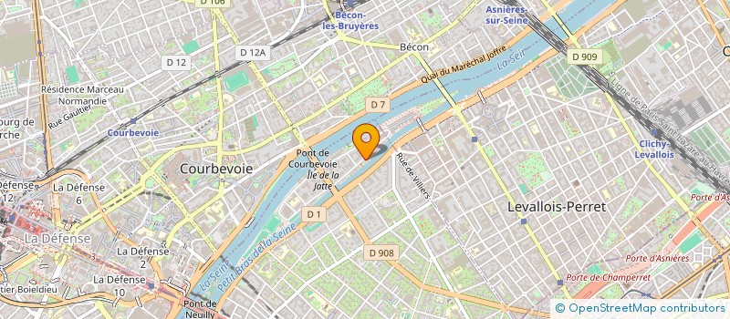localisation de l'entreprise LE PASSEUR à NEUILLY-SUR-SEINE