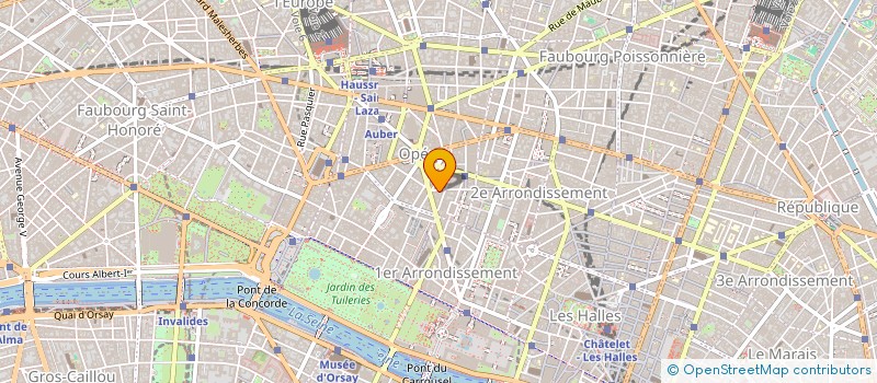 localisation de l'entreprise LE PASTEL  PARIS