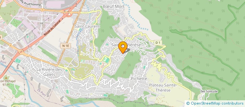 localisation de l'entreprise LE PASTEUR à LA POSSESSION