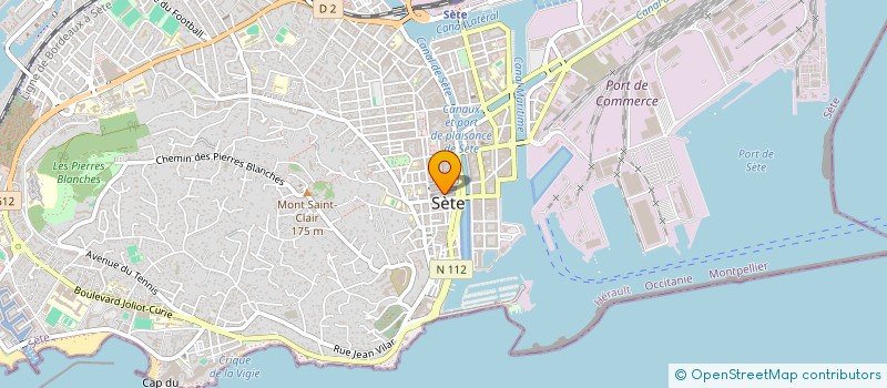 localisation de l'entreprise LE PASTROU à SETE