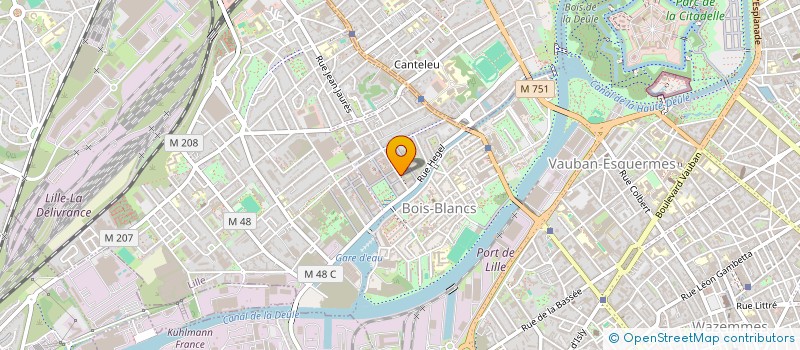 localisation de l'entreprise LE PATATI  LILLE