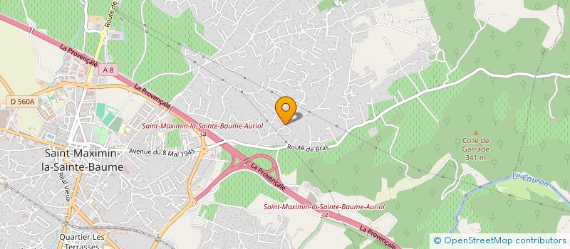 localisation de l'entreprise LE PATCH A ST MAX à SAINT-MAXIMIN-LA-SAINTE-BAUME