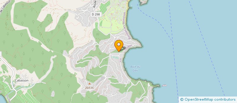 localisation de l'entreprise LE PATCHWORK  BORMES-LES-MIMOSAS