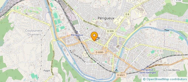 localisation de l'entreprise LE PATIO  PERIGUEUX