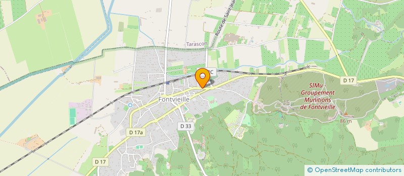 localisation de l'entreprise LE PATIO  FONTVIEILLE