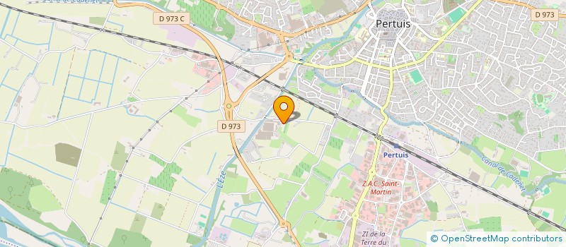 localisation de l'entreprise LE PATIO  PERTUIS