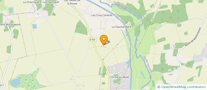 localisation de l'entreprise LE PATIO à CHEVILLON-SUR-HUILLARD