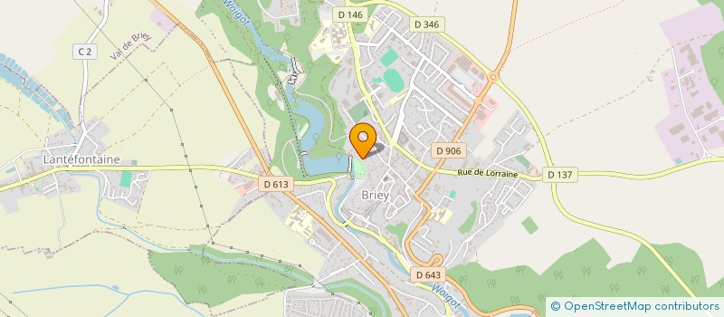 localisation de l'entreprise LE PATIO  VAL DE BRIEY