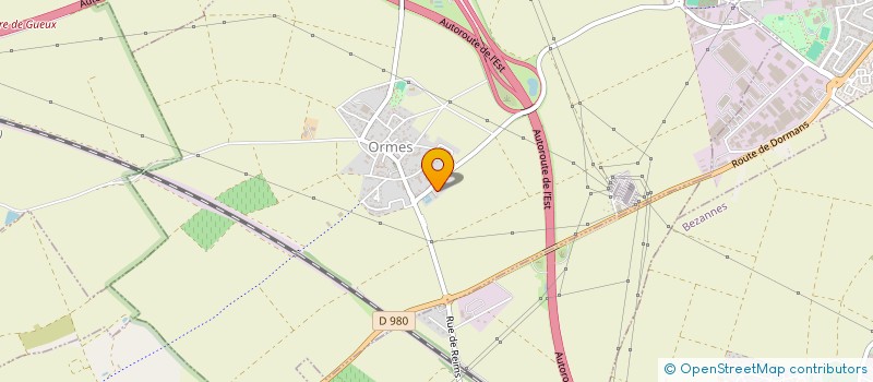 localisation de l'entreprise LE PATIO  ORMES