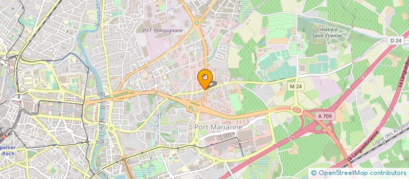 localisation de l'entreprise LE PATIO DE FLORENSAC à MONTPELLIER