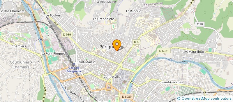 localisation de l'entreprise LE PATIO DE LA BOETIE à PERIGUEUX