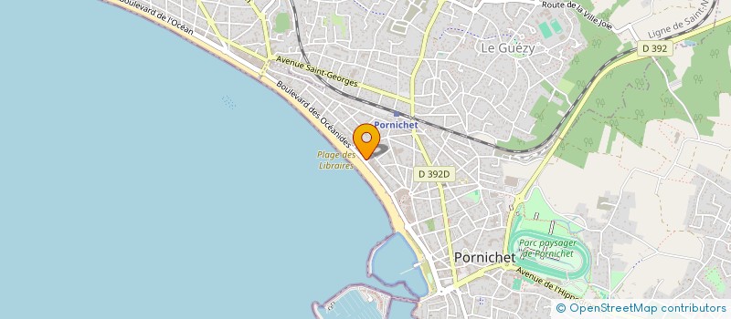 localisation de l'entreprise LE PATIO DE TALENSAC à PORNICHET