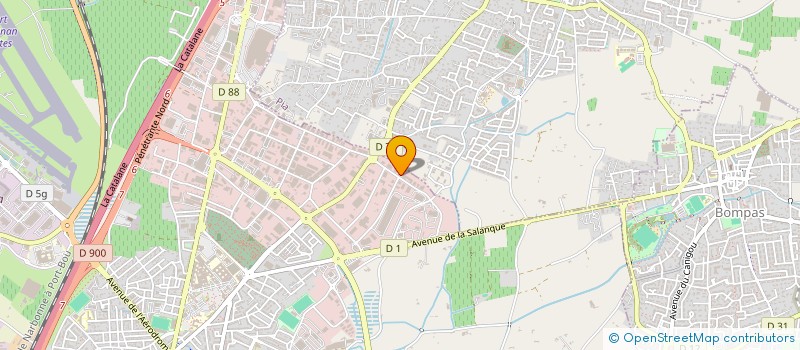 localisation de l'entreprise LE PATIO DEL MAR à PERPIGNAN