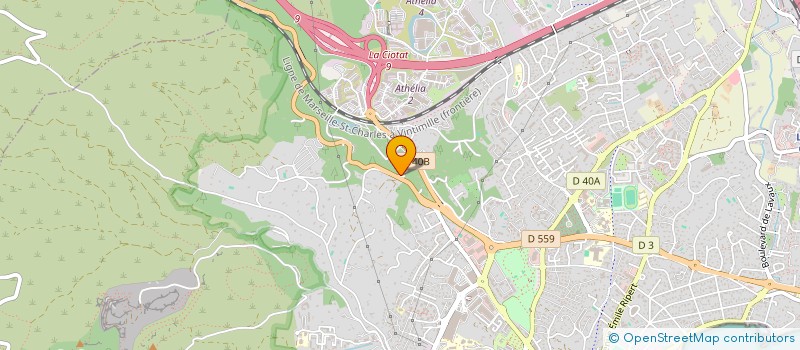 localisation de l'entreprise LE PATIO DU PHOENIX  LA CIOTAT