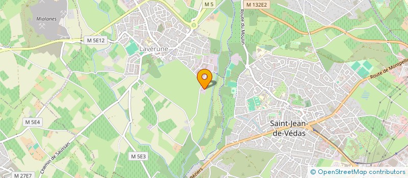 localisation de l'entreprise LE PATIO LAVERUNE  LAVERUNE