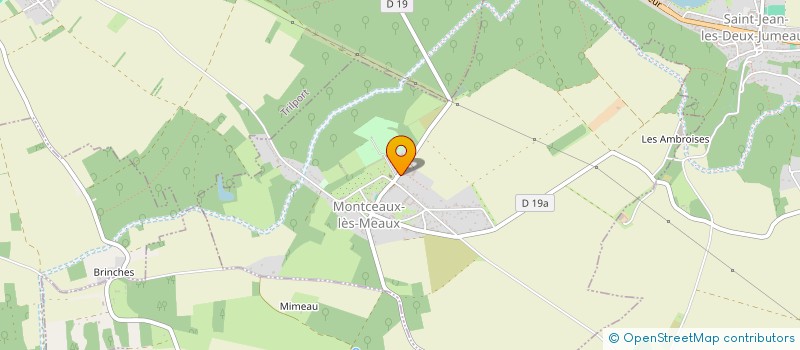 localisation de l'entreprise LE PATIS  MONTCEAUX-LES-MEAUX