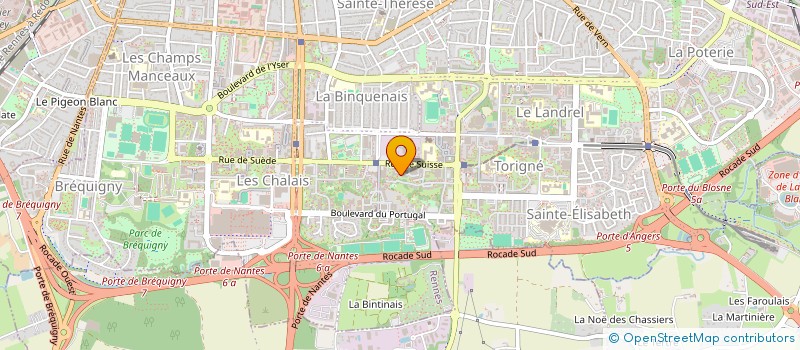 localisation de l'entreprise LE PATOO AFGHAN  ASSOCIATION DE SOLIDARITE ET D'ENTRAIDE AUX REFUGIES AFGHANS DE FRANCE ET D'EUROPE  RENNES