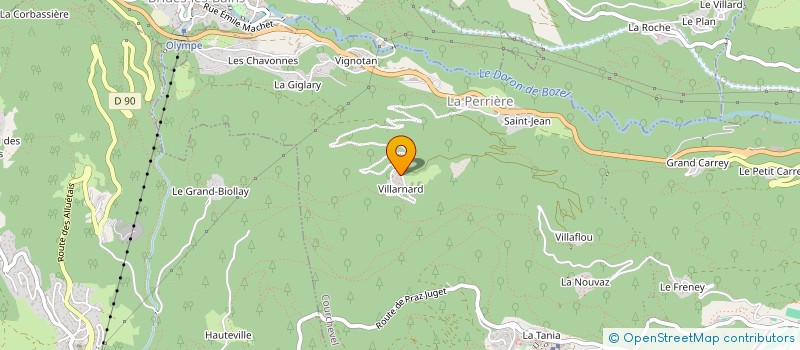 localisation de l'entreprise LE PATRIMOINE à COURCHEVEL