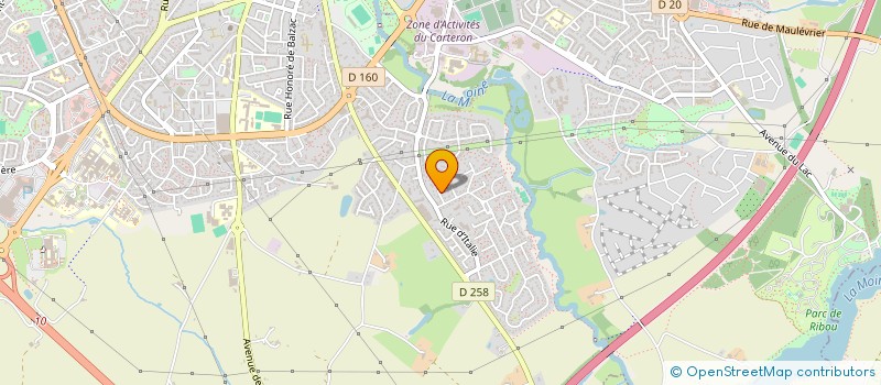 localisation de l'entreprise LE PATRIMOINE DES SOLDATS DU FEU à CHOLET