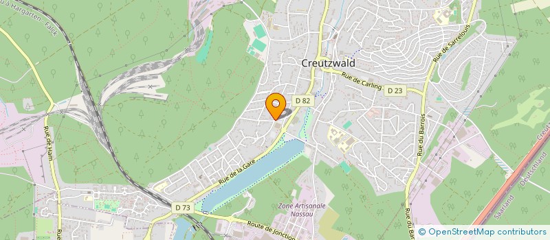 localisation de l'entreprise LE PATRIMOINE DU GOUPIL  CREUTZWALD