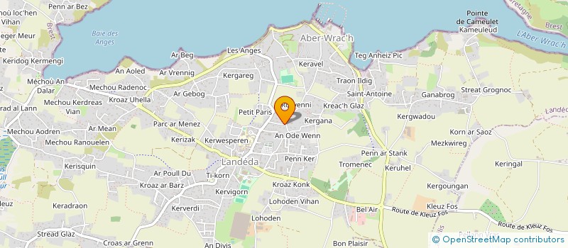 localisation de l'entreprise LE PATRO LANDEDA  LANDEDA