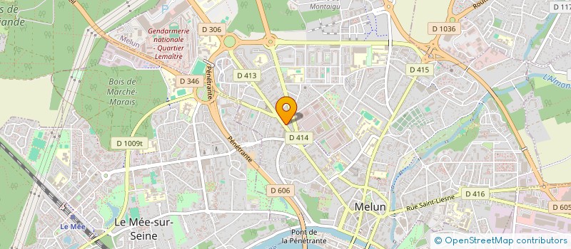 localisation de l'entreprise LE PATTON à MELUN