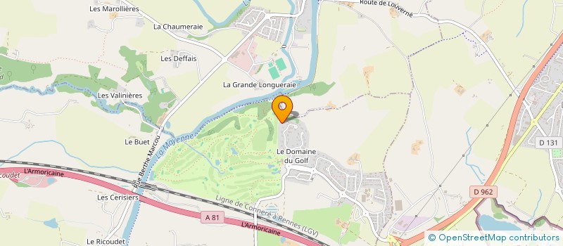 localisation de l'entreprise LE PATY  CHANGE