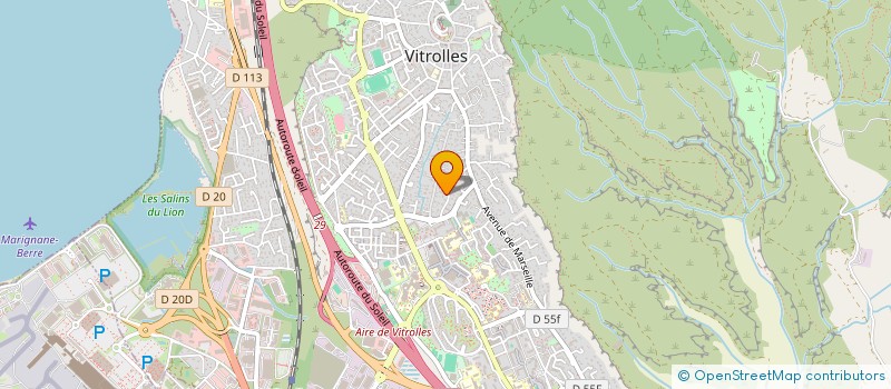 localisation de l'entreprise LE PAURON à VITROLLES