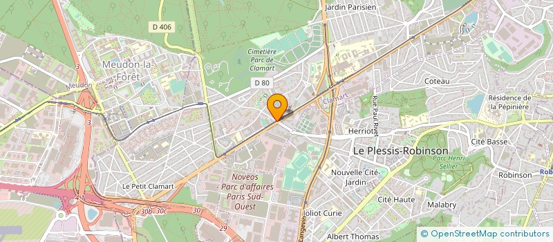 localisation de l'entreprise LE PAVE DE CLAMART à CLAMART