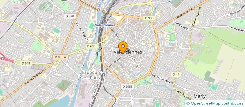 localisation de l'entreprise LE PAVE DU NORD  VALENCIENNES