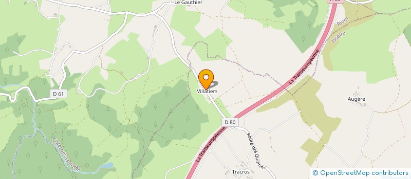 localisation de l'entreprise LE PAVE GELLOIS  GELLES