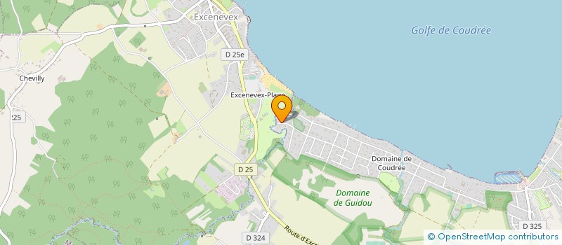 localisation de l'entreprise LE PAVE SCI  SCIEZ