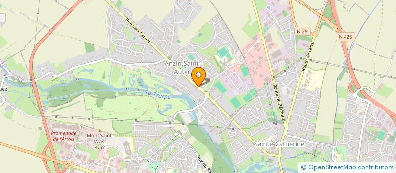 localisation de l'entreprise LE PAVE ST AUBIN  ANZIN-SAINT-AUBIN
