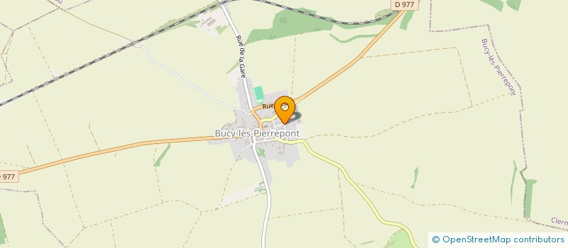 localisation de l'entreprise LE PAVILLON à BUCY-LES-PIERREPONT