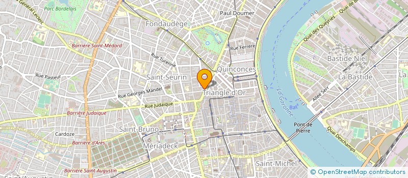 localisation de l'entreprise LE PAVILLON  BORDEAUX