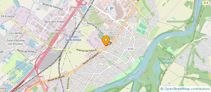 localisation de l'entreprise LE PAVILLON à PORTET-SUR-GARONNE