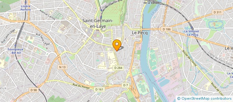 localisation de l'entreprise LE PAVILLON D'ARS  LE PECQ