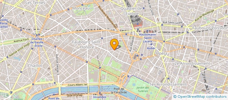 localisation de l'entreprise LE PAVILLON DES LETTRES  PARIS