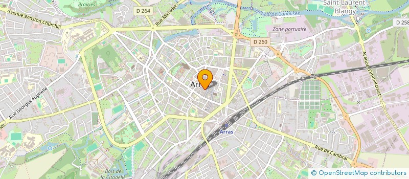 localisation de l'entreprise LE PAVILLON PR-SF à ARRAS