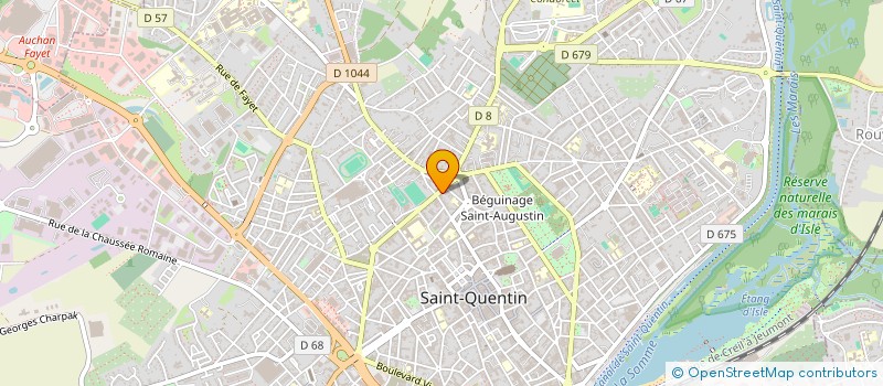 localisation de l'entreprise LE PAXIM à SAINT-QUENTIN