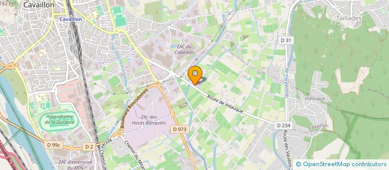 localisation de l'entreprise LE PAYS DU MELON  CAVAILLON