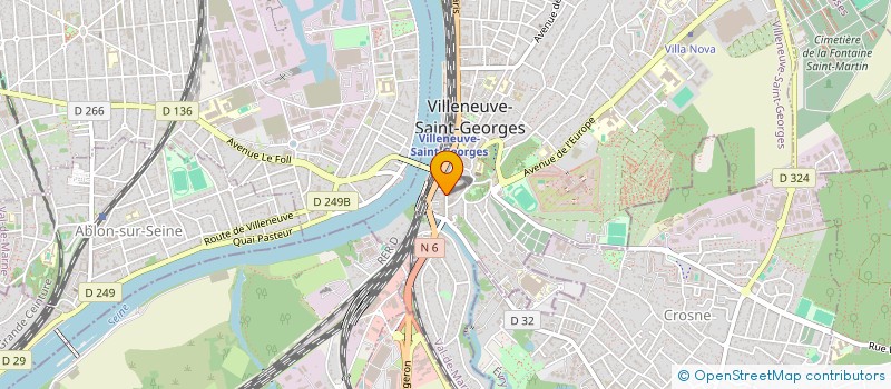 localisation de l'entreprise LE PAYSAN CABOISIEN à VILLENEUVE-SAINT-GEORGES