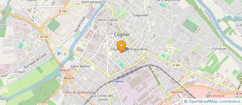 localisation de l'entreprise LE PAYSAN LE PAYSAN FRANCAIS à COGNAC