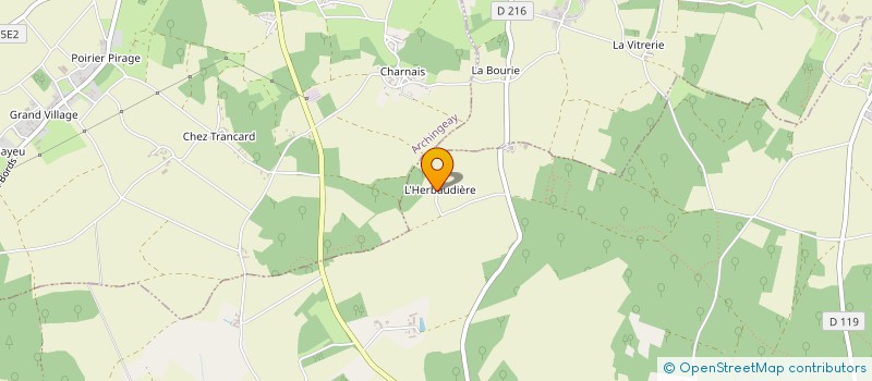 localisation de l'entreprise LE PAYSAN SAVINOIS à SAINT-SAVINIEN