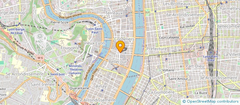 localisation de l'entreprise LE PEAGE  LYON