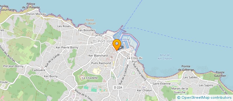 localisation de l'entreprise LE PEARL  L'ILE-D'YEU