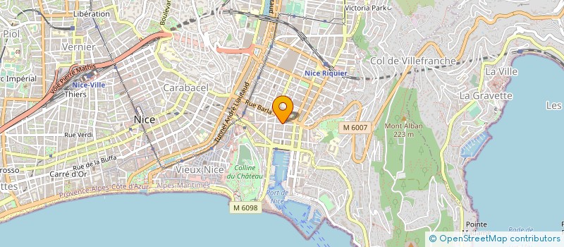 localisation de l'entreprise LE PECHE MIGNON à NICE