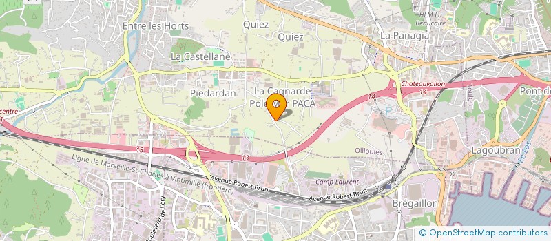 localisation de l'entreprise LE PEEM'S  OLLIOULES